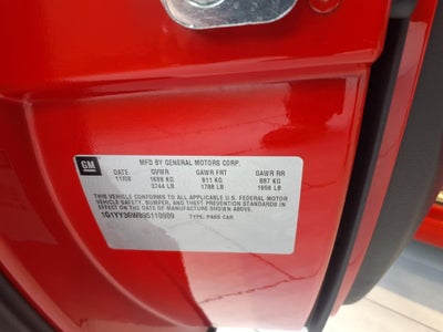 2009 Chevrolet Corvette Base